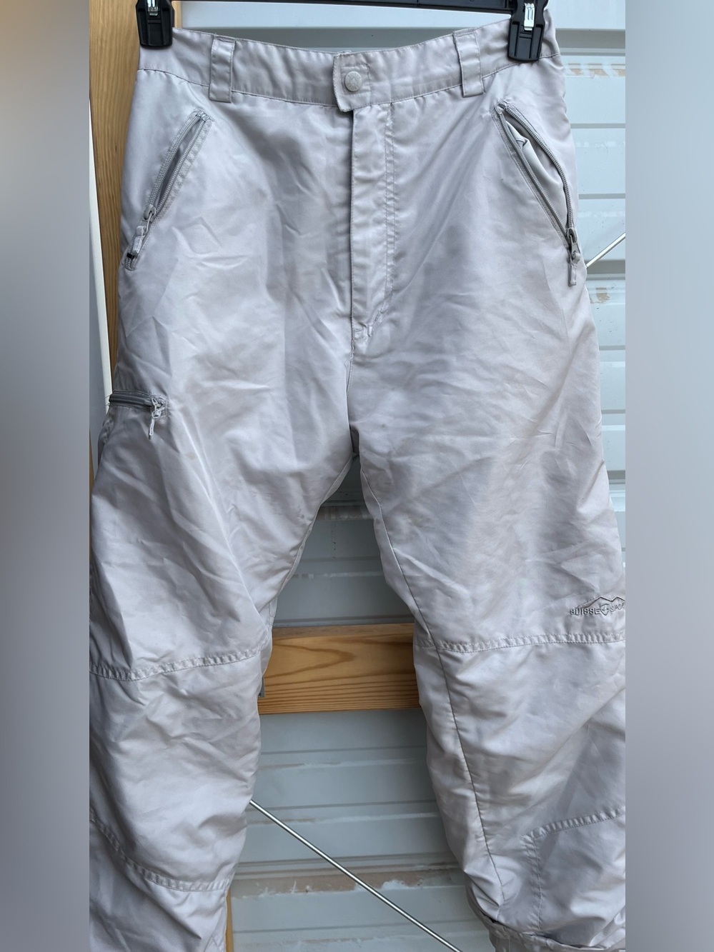 Suisse Sport Unisex Kids sz. 14 Light Gray Snowboarding Snow Pants